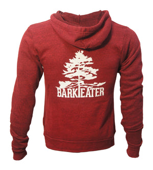 Bark Eater Haystack Hoodie - Cardinal Red and Navy Blue